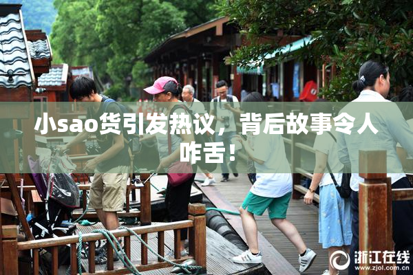 小sao货引发热议，背后故事令人咋舌！