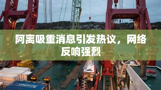阿离吸重消息引发热议，网络反响强烈