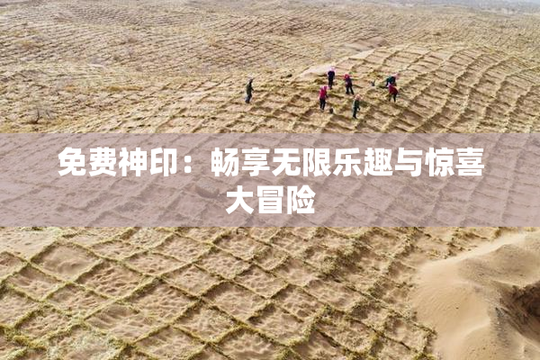 免费神印：畅享无限乐趣与惊喜大冒险