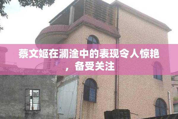 蔡文姬在澜淦中的表现令人惊艳，备受关注