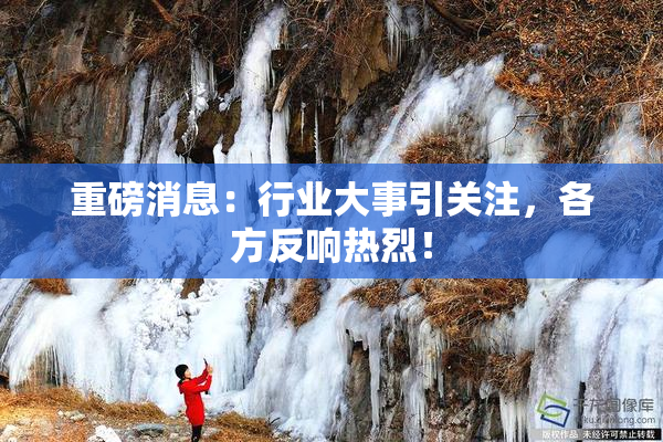 重磅消息：行业大事引关注，各方反响热烈！