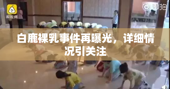 白鹿裸乳事件再曝光，详细情况引关注
