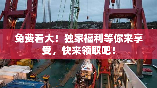 免费看大！独家福利等你来享受，快来领取吧！