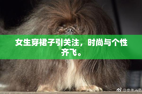 女生穿裙子引关注，时尚与个性齐飞。