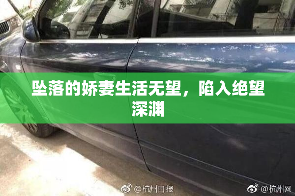 坠落的娇妻生活无望，陷入绝望深渊