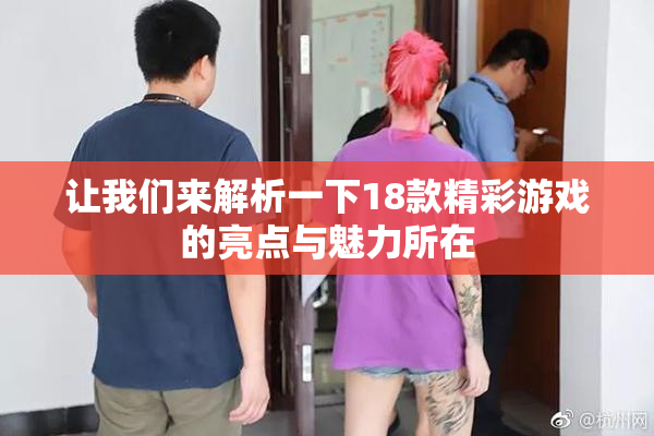 让我们来解析一下18款精彩游戏的亮点与魅力所在