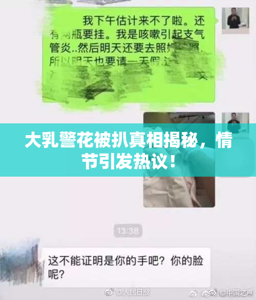 大乳警花被扒真相揭秘，情节引发热议！