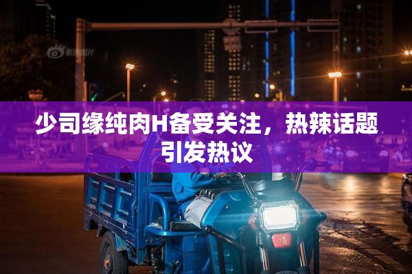 少司缘纯肉H备受关注，热辣话题引发热议