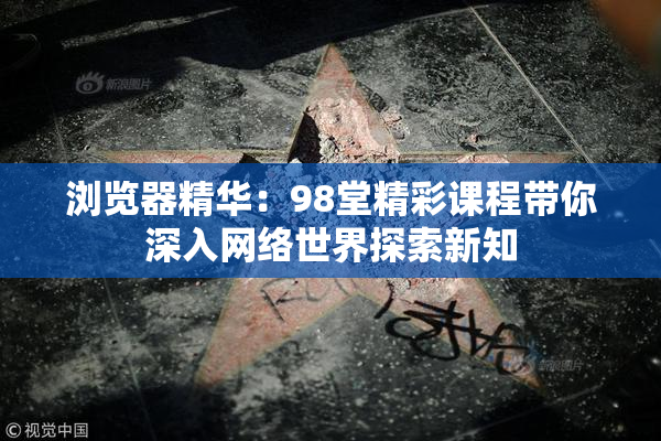 浏览器精华：98堂精彩课程带你深入网络世界探索新知