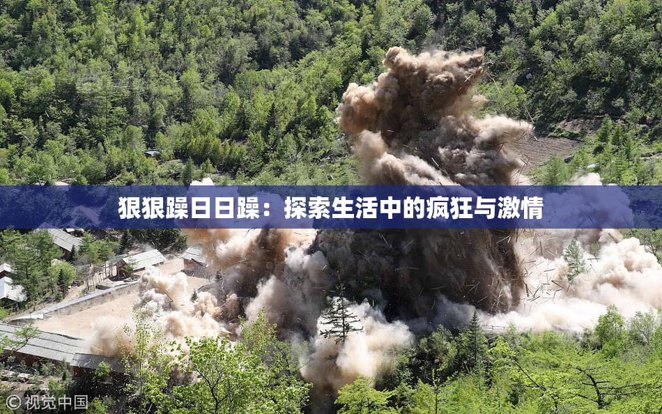 狠狠躁日日躁：探索生活中的疯狂与激情