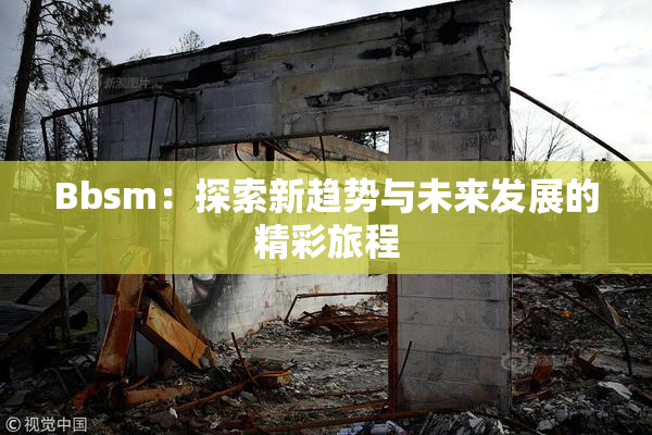 Bbsm：探索新趋势与未来发展的精彩旅程