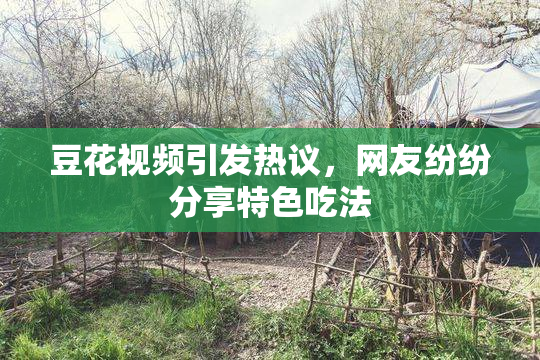 豆花视频引发热议，网友纷纷分享特色吃法