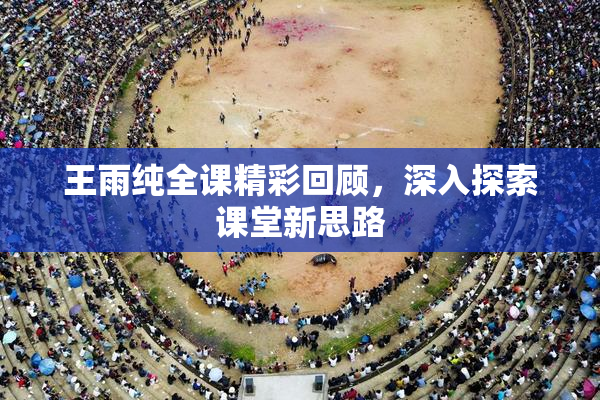 王雨纯全课精彩回顾，深入探索课堂新思路