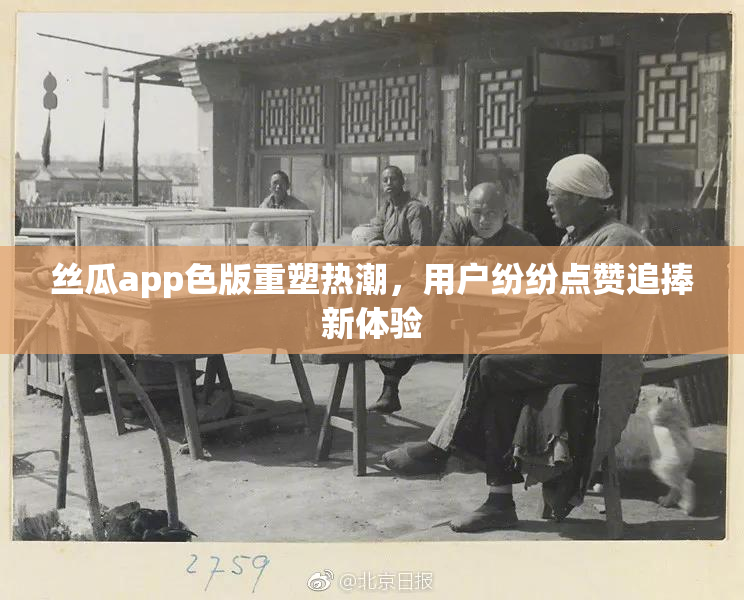 丝瓜app色版重塑热潮，用户纷纷点赞追捧新体验