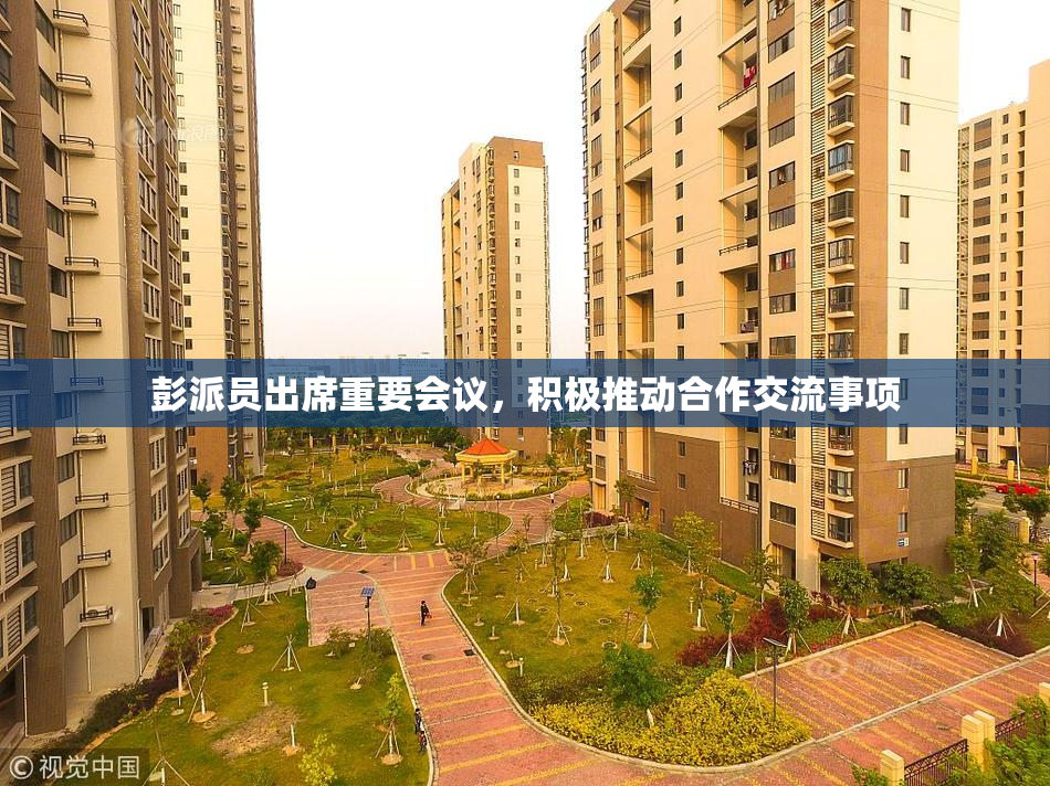彭派员出席重要会议，积极推动合作交流事项