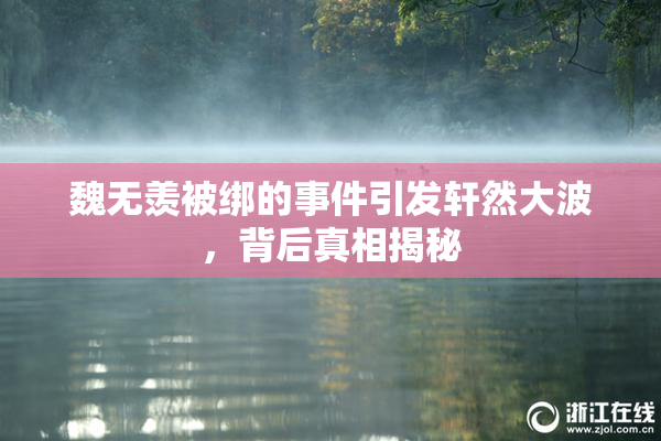 魏无羡被绑的事件引发轩然大波，背后真相揭秘