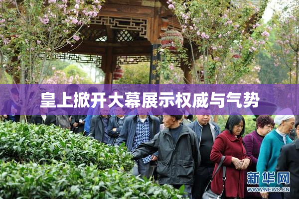 皇上掀开大幕展示权威与气势
