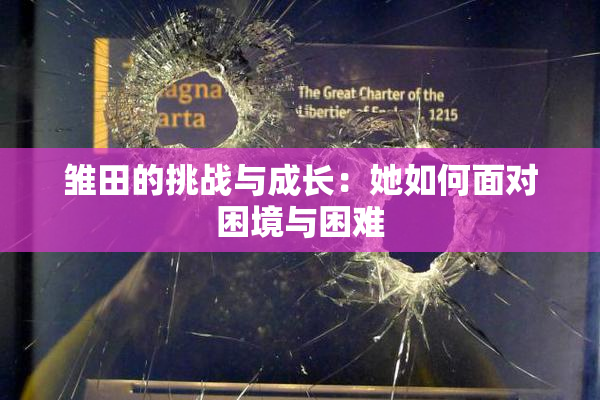 雏田的挑战与成长：她如何面对困境与困难