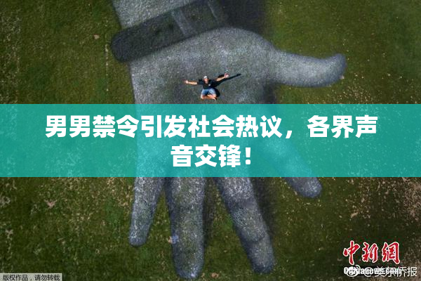 男男禁令引发社会热议，各界声音交锋！