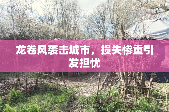 龙卷风袭击城市，损失惨重引发担忧