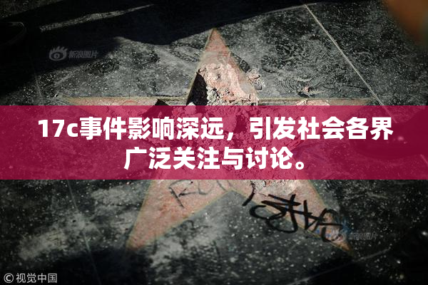 17c事件影响深远，引发社会各界广泛关注与讨论。