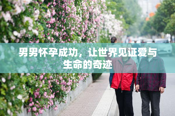男男怀孕成功，让世界见证爱与生命的奇迹