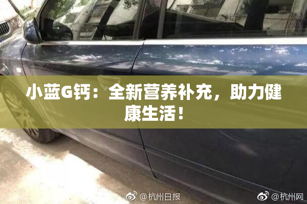 小蓝G钙：全新营养补充，助力健康生活！
