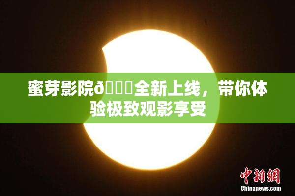 蜜芽影院🔞全新上线，带你体验极致观影享受