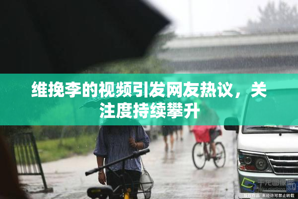 维挽李的视频引发网友热议，关注度持续攀升