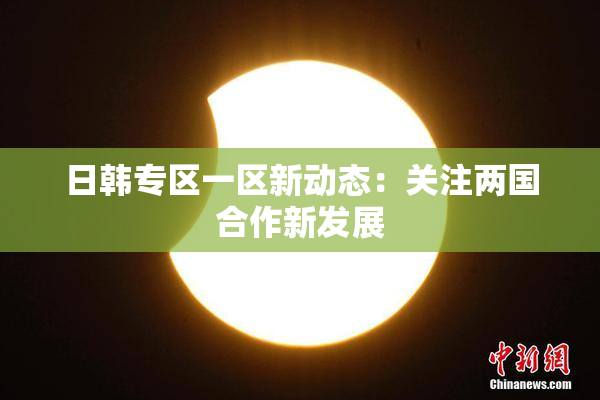 日韩专区一区新动态：关注两国合作新发展