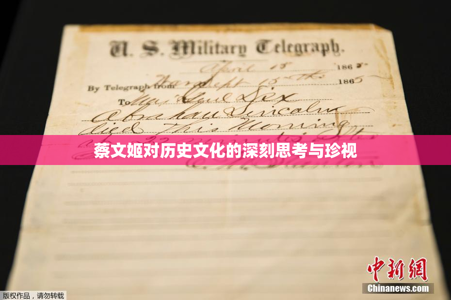 蔡文姬对历史文化的深刻思考与珍视