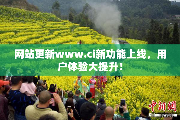 网站更新www.ci新功能上线，用户体验大提升！