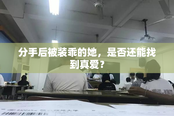 分手后被装乖的她，是否还能找到真爱？