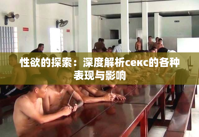 性欲的探索：深度解析секс的各种表现与影响