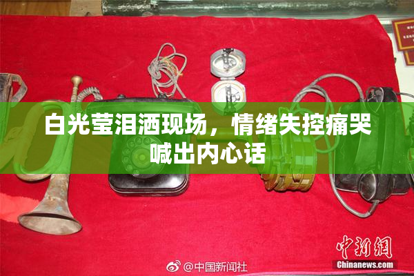 白光莹泪洒现场，情绪失控痛哭喊出内心话