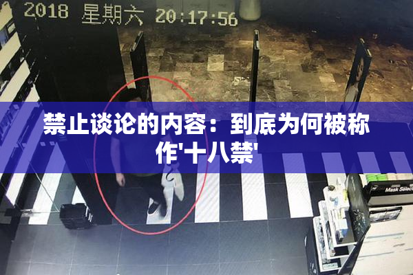 禁止谈论的内容：到底为何被称作'十八禁'