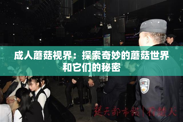 成人蘑菇视界：探索奇妙的蘑菇世界和它们的秘密