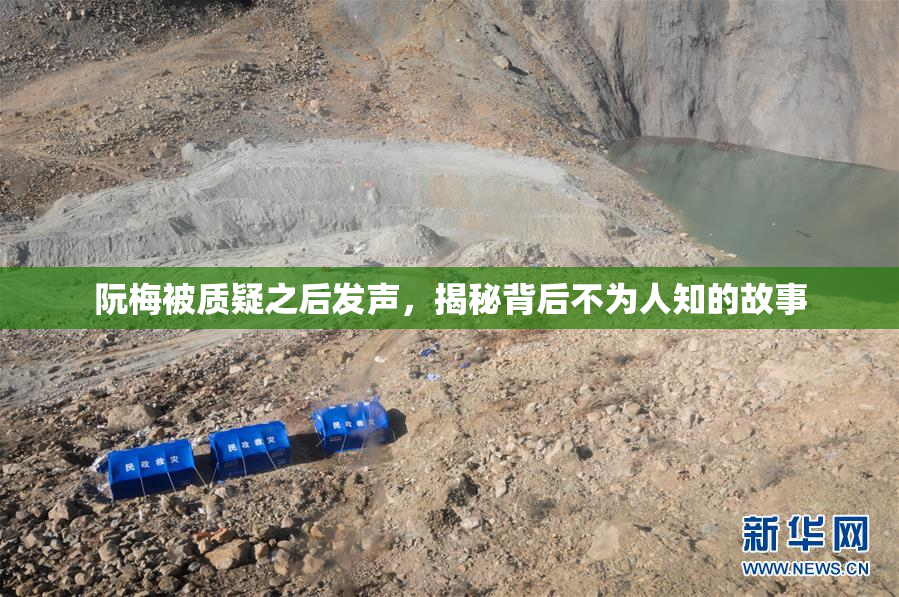 阮梅被质疑之后发声，揭秘背后不为人知的故事