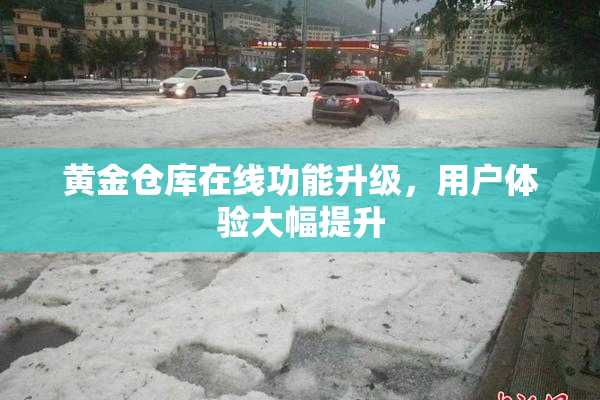 黄金仓库在线功能升级，用户体验大幅提升