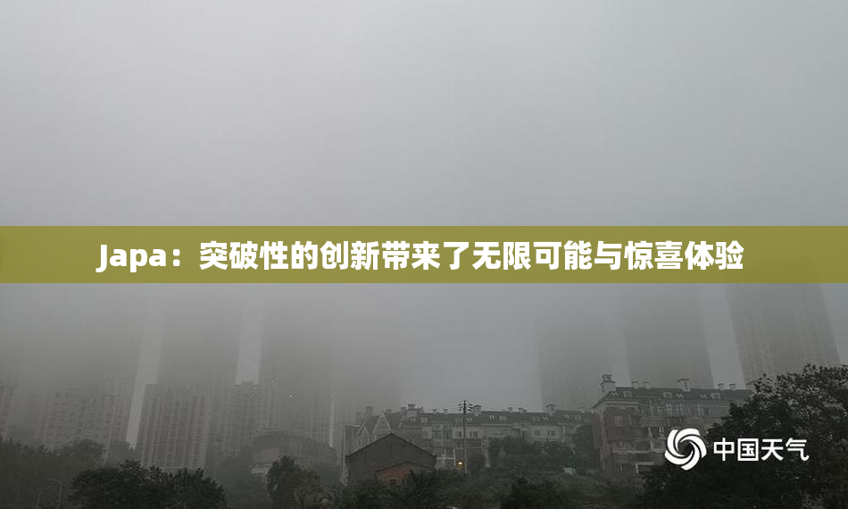 Japa：突破性的创新带来了无限可能与惊喜体验