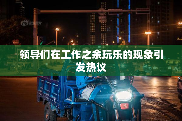 领导们在工作之余玩乐的现象引发热议