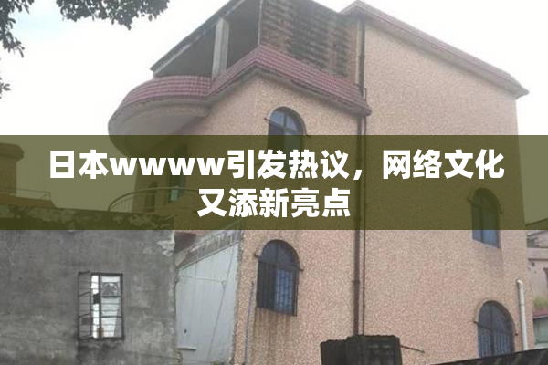 日本wwww引发热议，网络文化又添新亮点