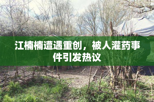 江楠楠遭遇重创，被人灌药事件引发热议