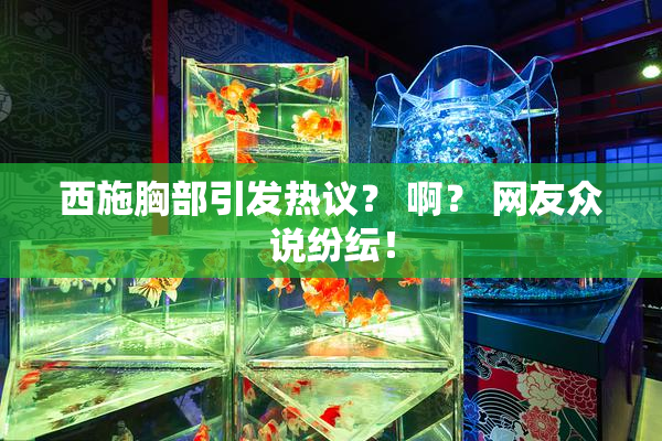 西施胸部引发热议？ 啊？ 网友众说纷纭！