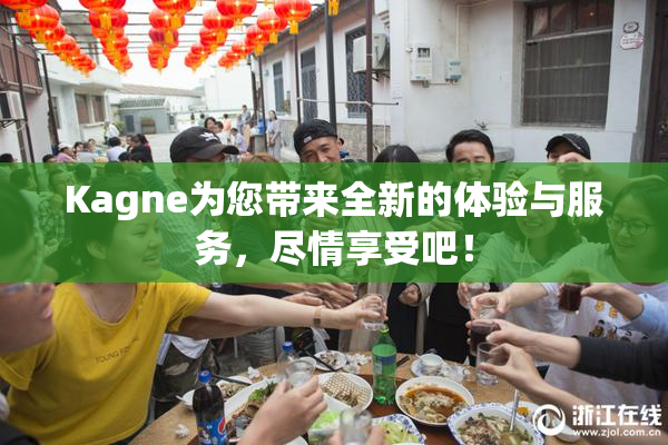 Kagne为您带来全新的体验与服务，尽情享受吧！