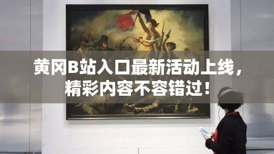 黄冈B站入口最新活动上线，精彩内容不容错过！