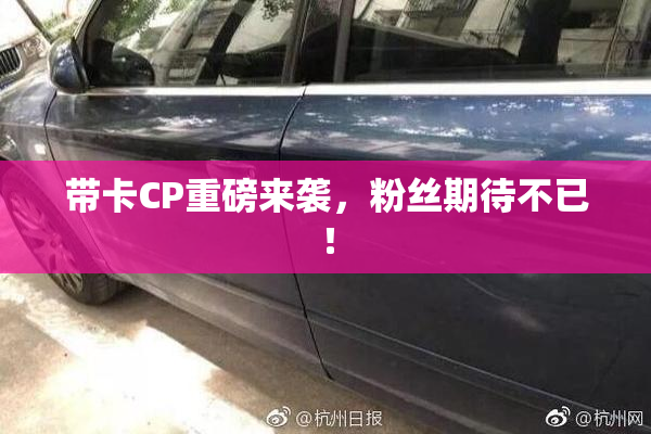 带卡CP重磅来袭，粉丝期待不已！
