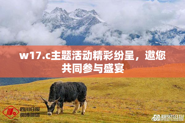 w17.c主题活动精彩纷呈，邀您共同参与盛宴