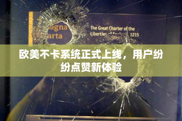欧美不卡系统正式上线，用户纷纷点赞新体验