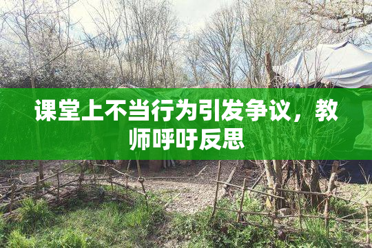 课堂上不当行为引发争议，教师呼吁反思